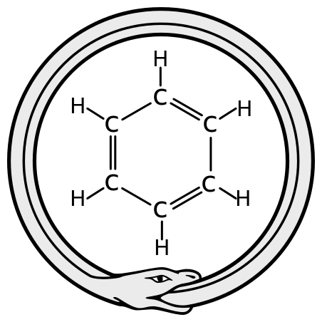 Ouroboros-benzene.svg