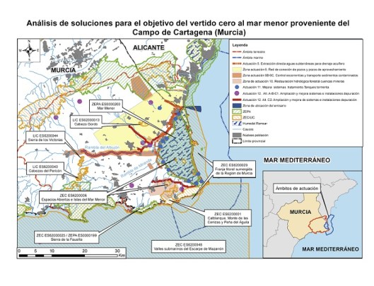 souciones al Mar Menor ministerio